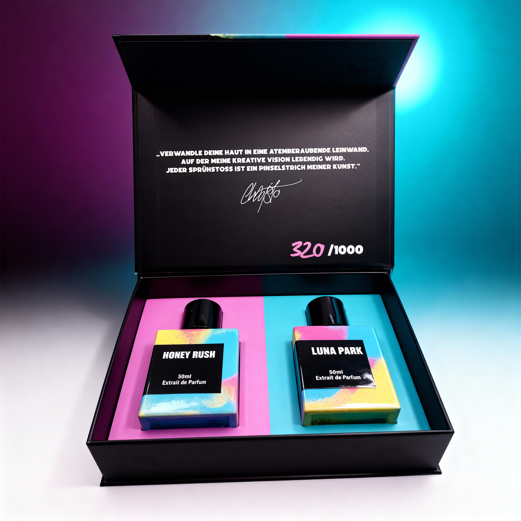 Limitierte Parfum-Box